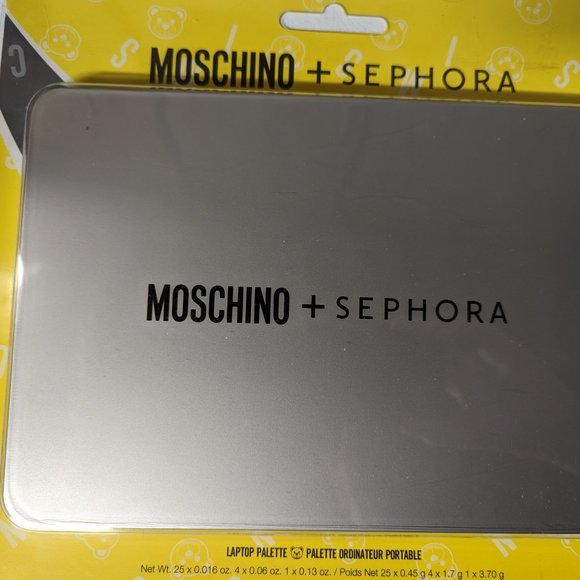 SEPHORA + MOSCHINO Laptop Palette 💻 Eyeshadow Matte - Satin - Shimmer BNIB - Picture 4 of 4